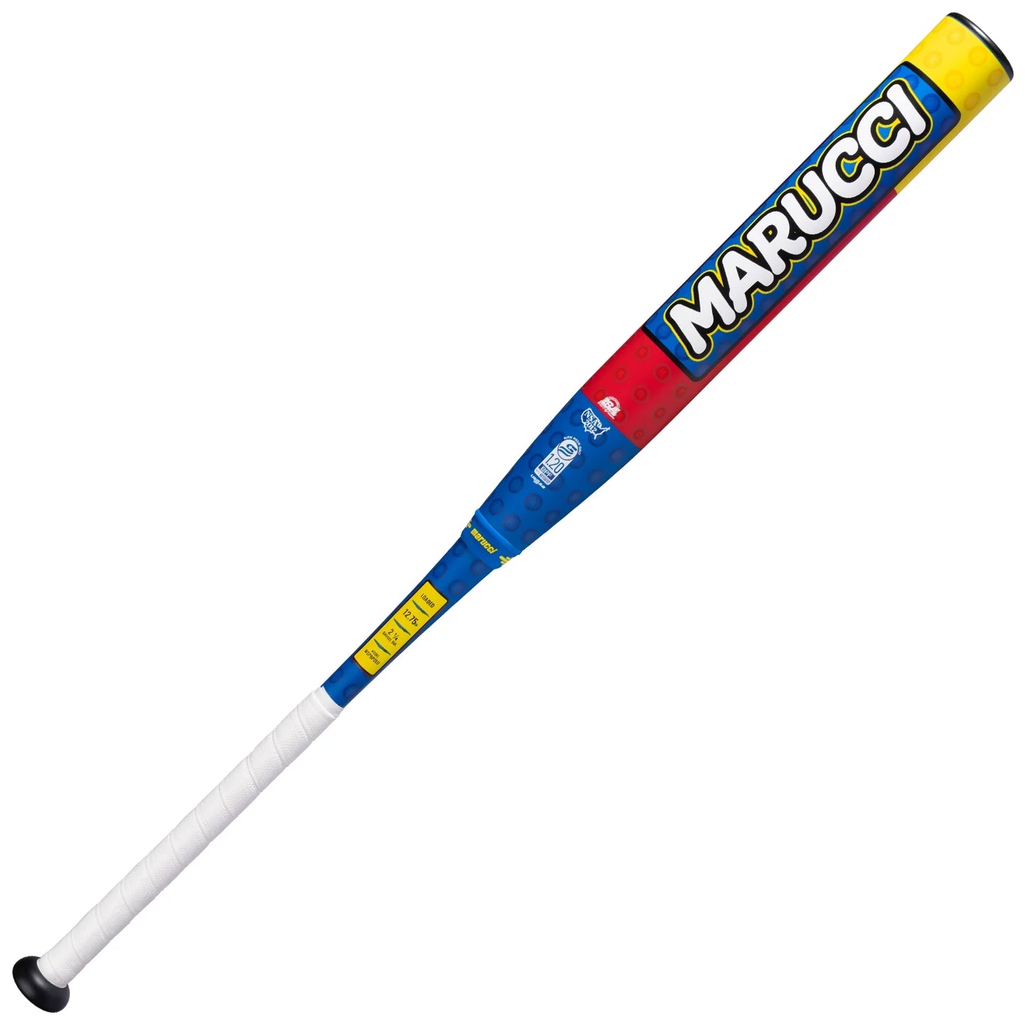 2026 Marucci Block Party Loaded 2-Piece USSSA Slowpitch Softball Bat - MSPBP2LU – Product View | Smash It Sports | ash, compo