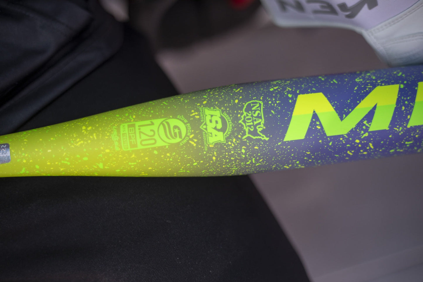 2026 Miken Freak Splatter 1-Piece Maxload USSSA Slowpitch Softball Bat - MSU6FRK1L