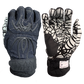 Spiderz HYBRID Batting Gloves - Black/Black