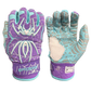 Spiderz HYBRID Batting Gloves - Purple/Turquoise