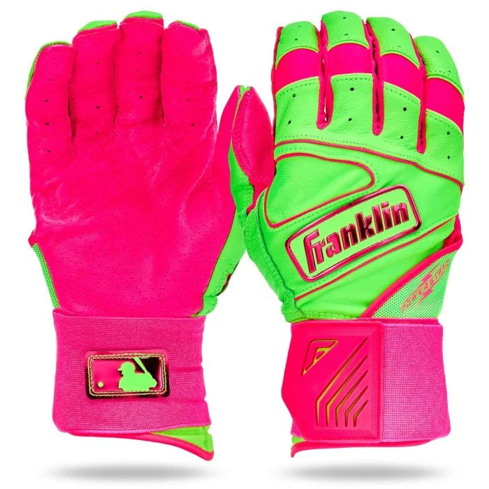 Franklin Powerstrap Infinite Baseball Batting Gloves (Multiple Colors)