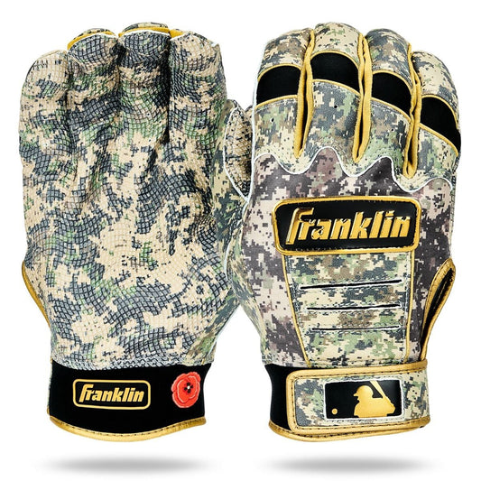 Franklin CFX Pro Baseball Batting Gloves - Jewel Event Armed Forces