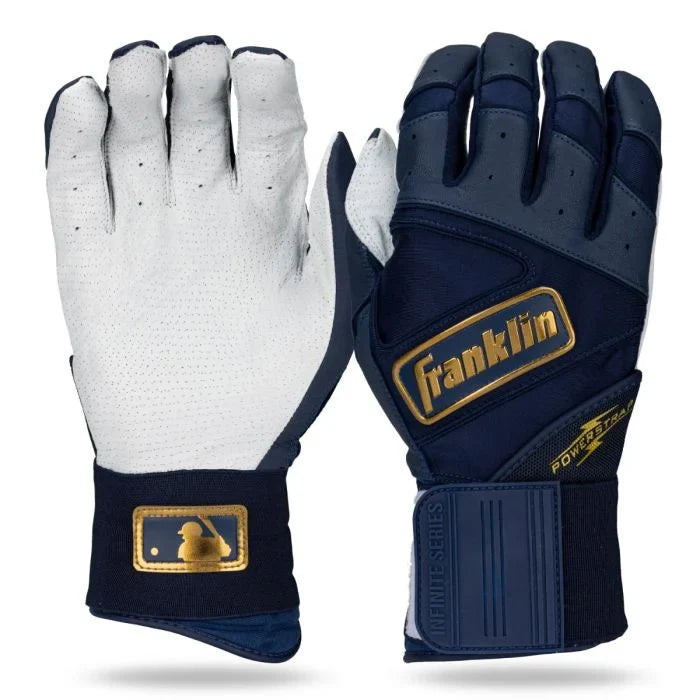 Franklin Powerstrap Infinite Baseball Batting Gloves (Multiple Colors)
