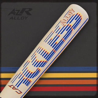 Baseball bat with stripes