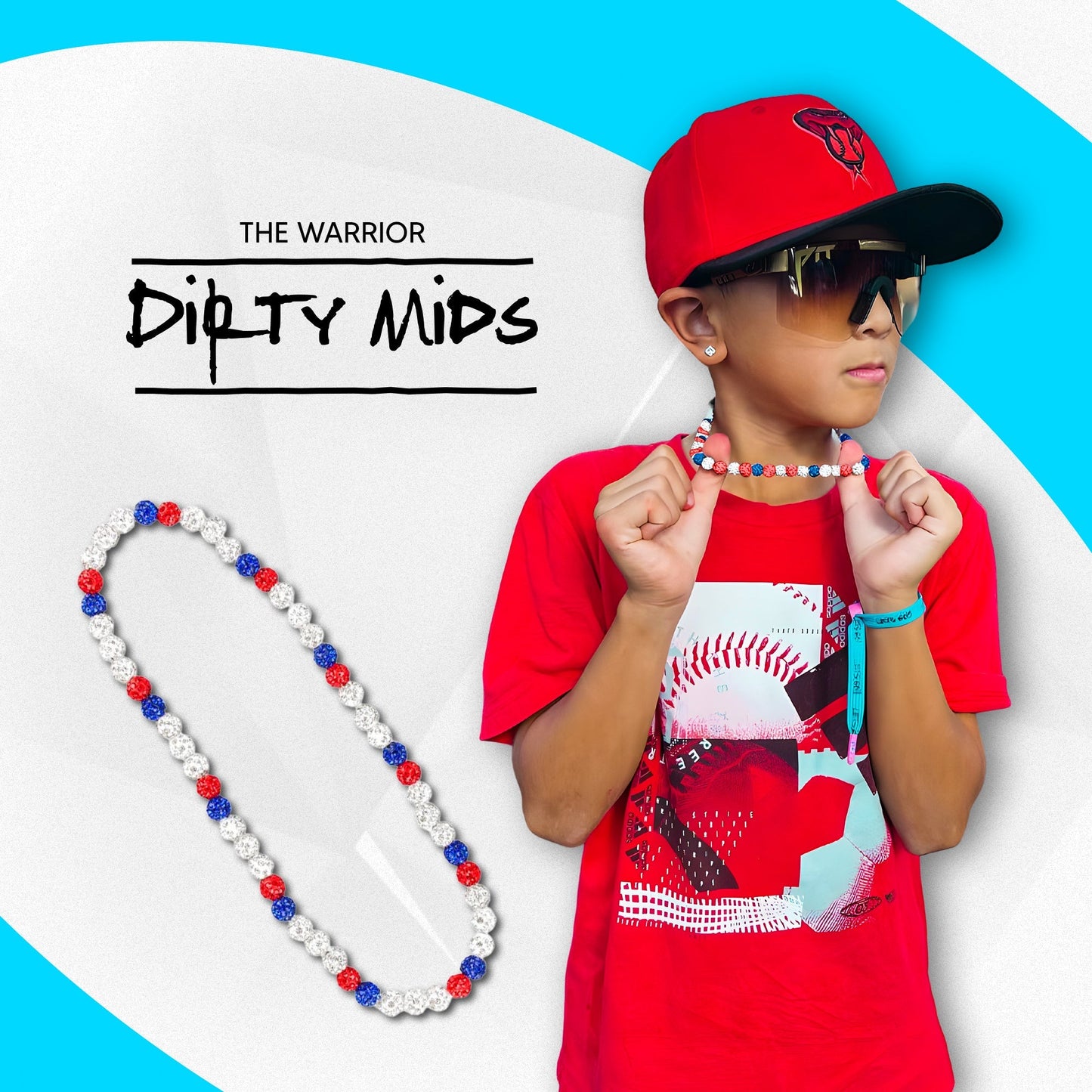 Dirty Mids Necklaces Ice Collection (Multiple Colors)