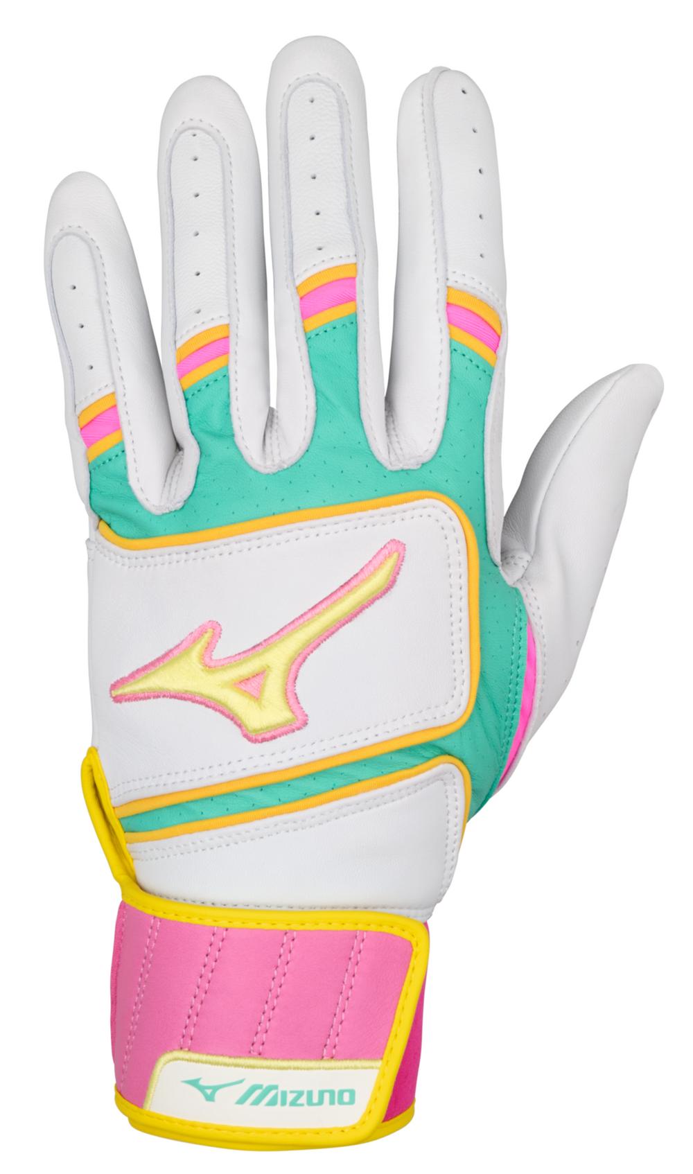 Mizuno Pro Select Baseball Batting Gloves (Multiple Colors)
