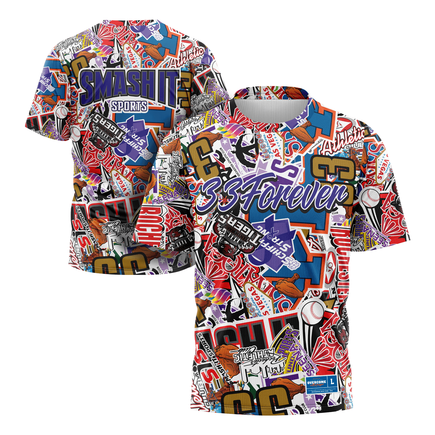 Smash It Sports Short Sleeve Shirt - 33 Forever - Smash It Sports