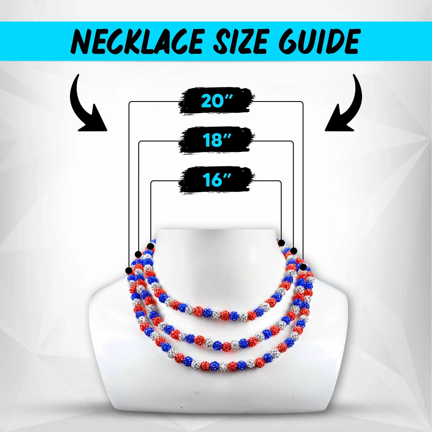 Dirty Mids Necklaces Ice Collection (Multiple Colors)