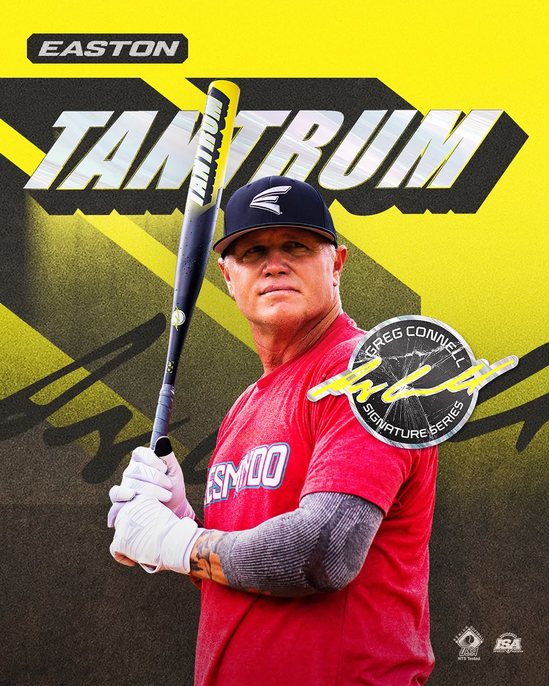 2025 Easton Tantrum Greg Connell 1-Piece SSUSA Senior Slowpitch Softball Bat - ESS5TNT1X