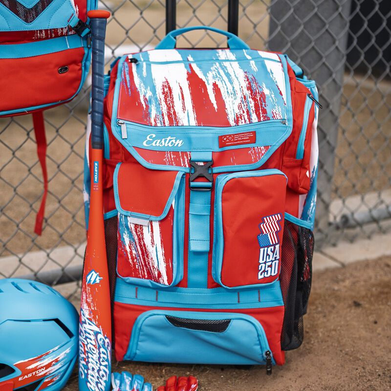 Easton American Classic Five Tool Phenom Wheeled Bag – Product View | Smash It Sports | pro, pocket
