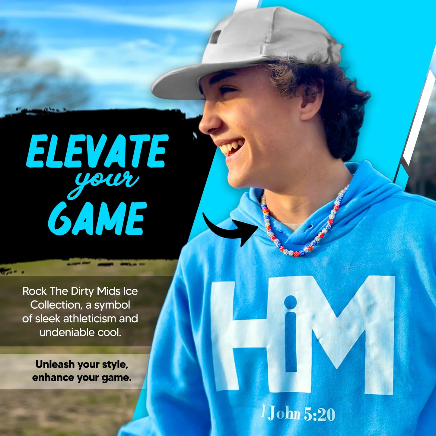 Dirty Mids Necklaces Ice Collection (Multiple Colors)