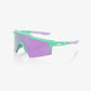 100 Percent Sunglasses - Speedcraft SL - Soft Tact Mint - HiPER Lavender Mirror Lens