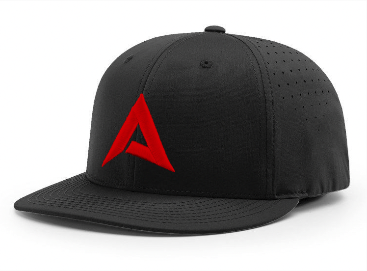 Anarchy CA i8503 Performance Hat - New Logo - Black/Red
