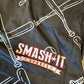 Smash It Sports Mesh Shorts - Bats and Balls (Black/White)