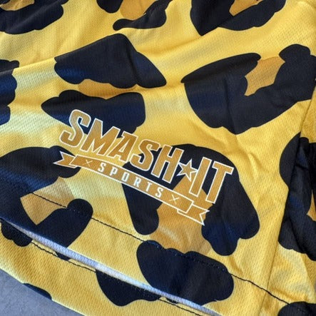 Smash It Sports Mesh Shorts - Leopard