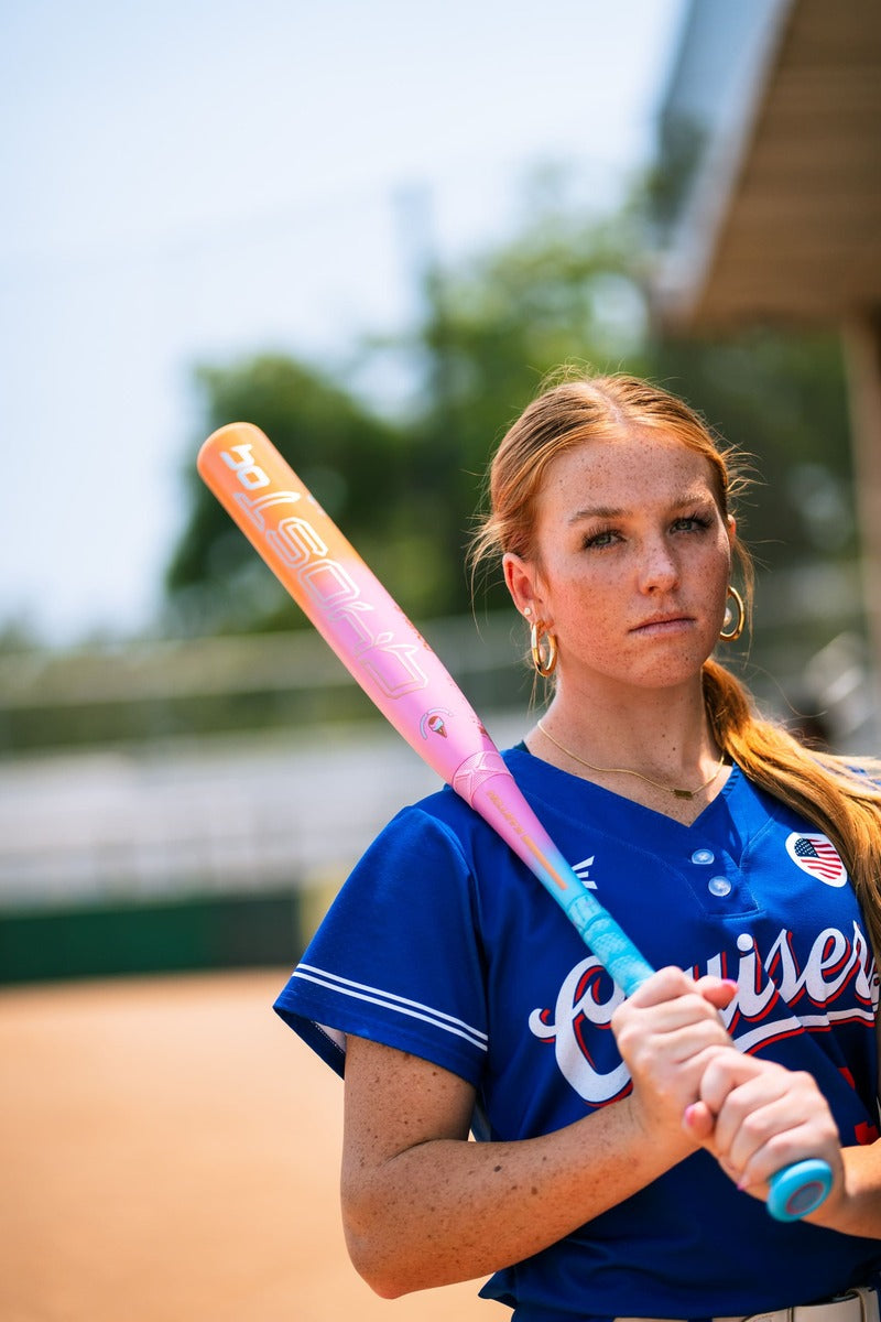 2025 Easton Ghost OG Rainbow Sherbet -11 Fastpitch Softball Bat EFP5GHRS11 – Product View | Smash It Sports | composite, usss