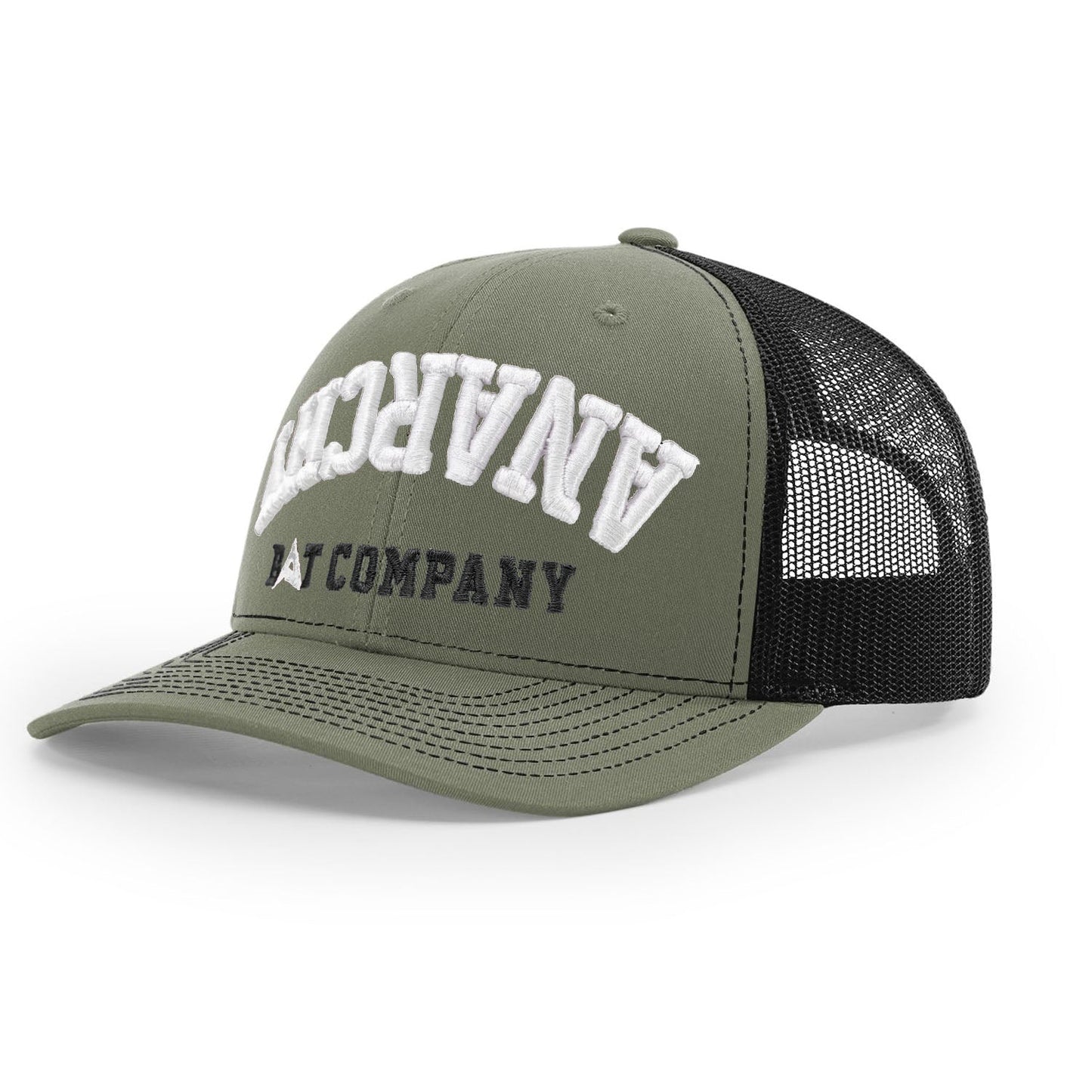Anarchy R112 Trucker Hat - Green/Black/White