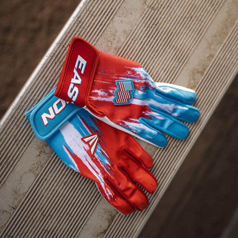 Easton American Classic Edition Youth Baseball Batting Gloves – Product View | Smash It Sports | leather, pro, web