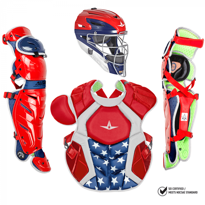 All Star S7 Axis Adult NOCSAE Certified Catchers Set - USA