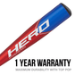 2024 Axe Hero Hyperspeed USA Baseball Bat -12 | Standard Handle - Smash It Sports