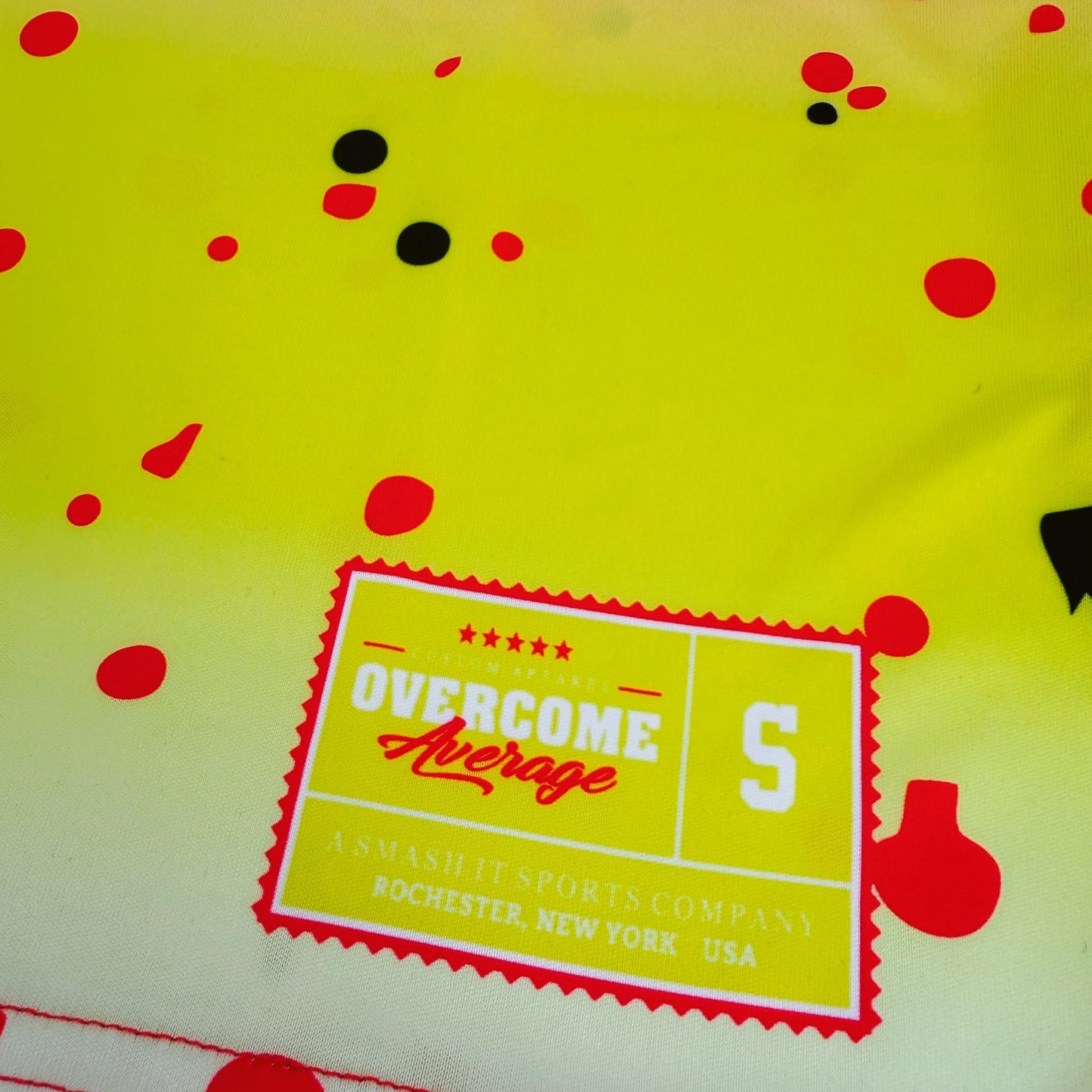 Anarchy Bat Company Short Sleeve Shirt - Pink/Yellow Speckled Fade