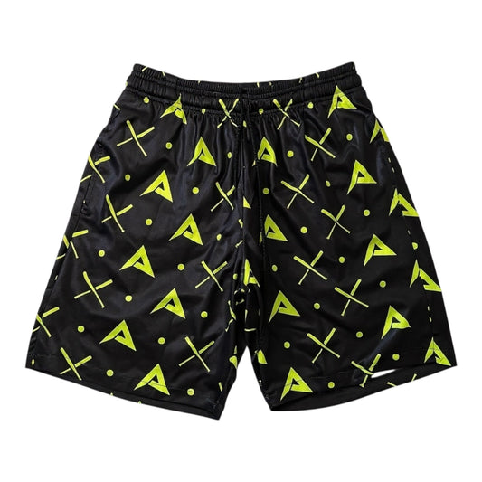 Anarchy Mesh Shorts - Black/Volt
