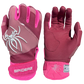 Spiderz Pro Premier Batting Gloves - "Bubble Gum" Pink/White