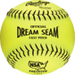 Rawlings NSA 11" Official Dream Seam Fastpitch Softballs C11BYLN - Smash It Sports