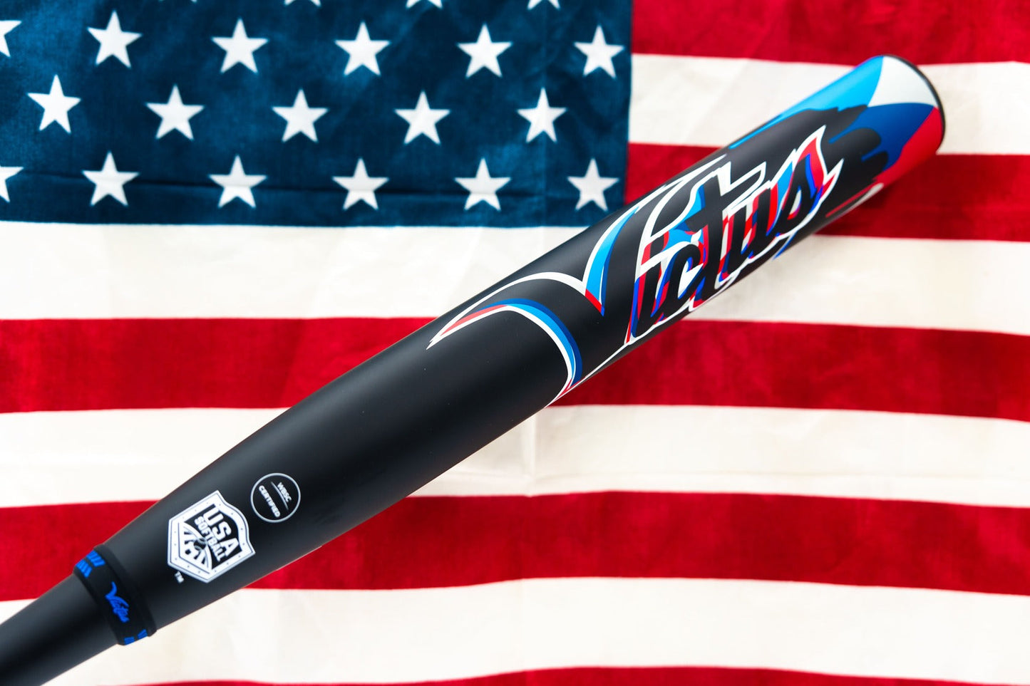 2025 Victus Vibe USA Patriots Ya-Ya Load USA/ASA Slowpitch Softball Bat - VSPV2YA