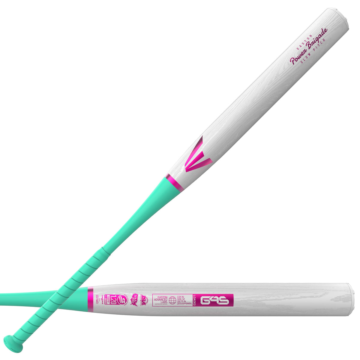 2026 Easton Power Brigade 1-Piece Loaded USSSA Slowpitch Softball Bat - ESU6PBWB1L