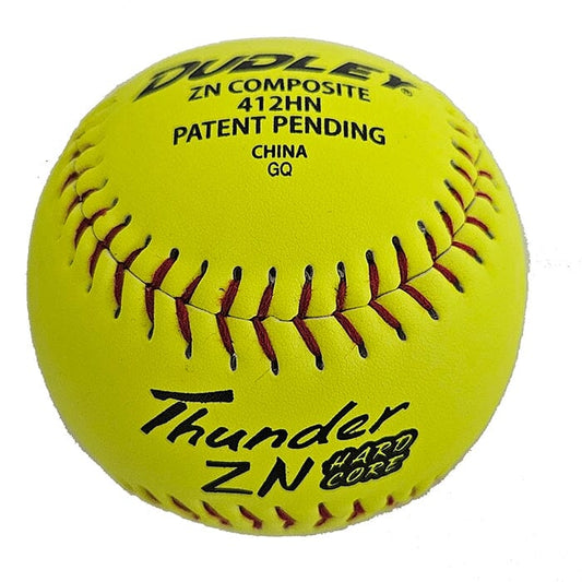 Dudley Thunder Hardcore 44/400 12" Slowpitch Softballs - 412HN