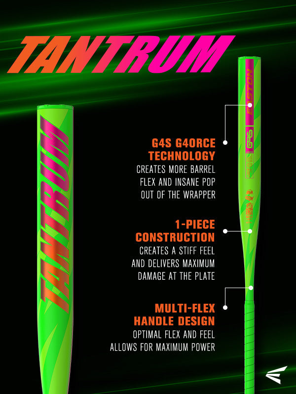 2026 Easton Tantrum 1-Piece Loaded USSSA Slowpitch Softball Bat - ESU6TNT1L