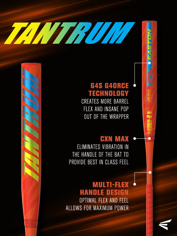 2026 Easton Tantrum 2-Piece Loaded USSSA Slowpitch Softball Bat - ESU6TNTSL
