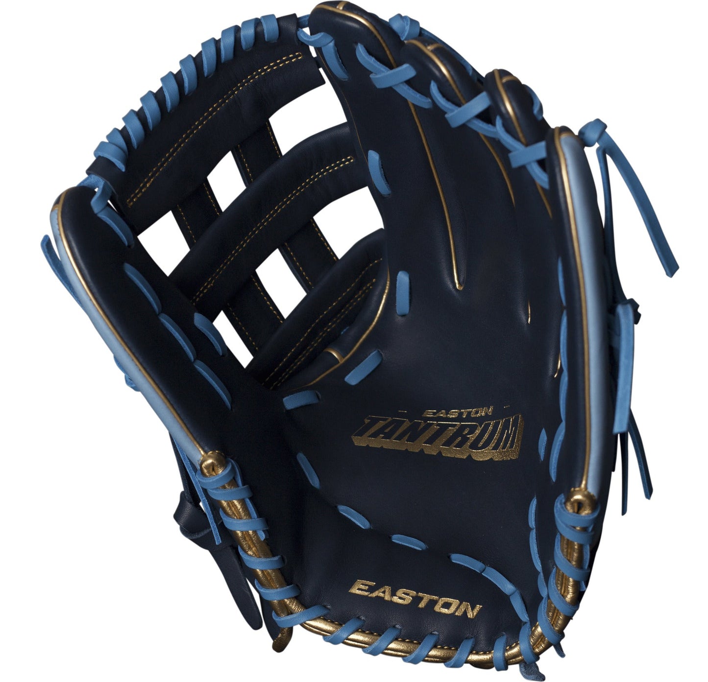 Easton Tantrum Series Slowpitch Softball Fielding Glove - Navy/Carolina Blue