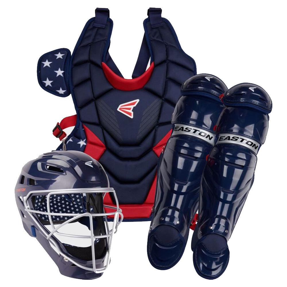 Easton Exclusive Gametime Catcher's Box Set (Adult) - Stars and Stripes