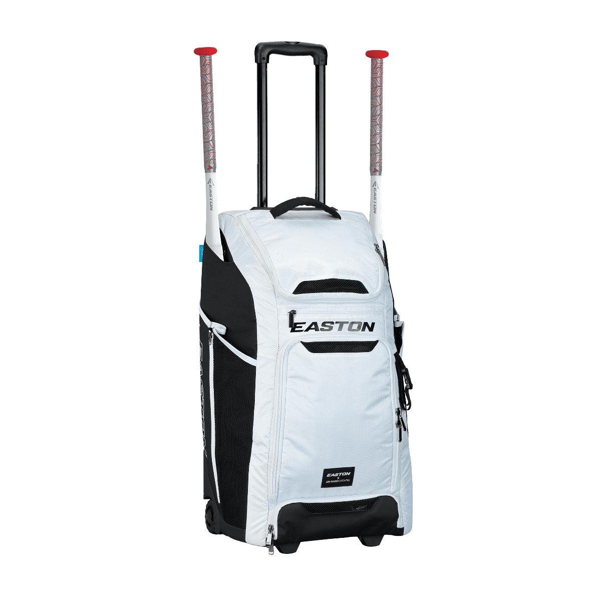 Easton Jen Schro Catchers Wheeled Bag - White