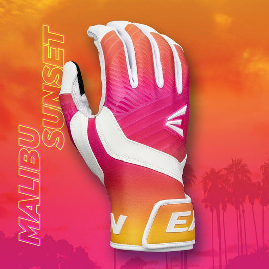 Easton Walk-Off Ethos Baseball Batting Gloves - Malibu Sunset