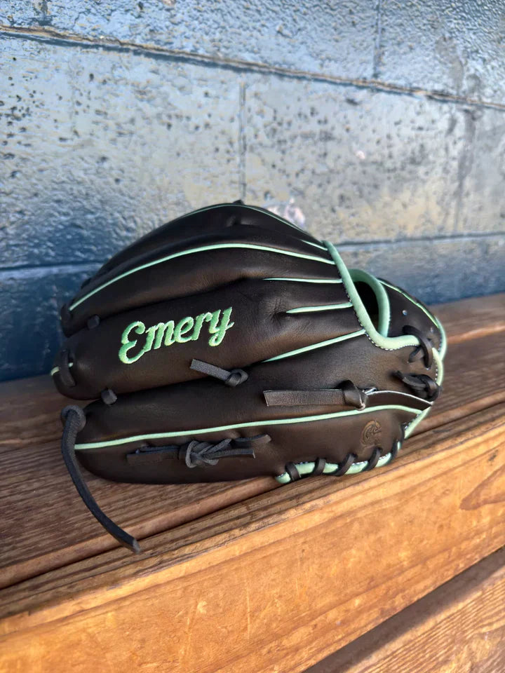 Emery Summit Pro ELS19 Pitcher's Glove – Black/Mint