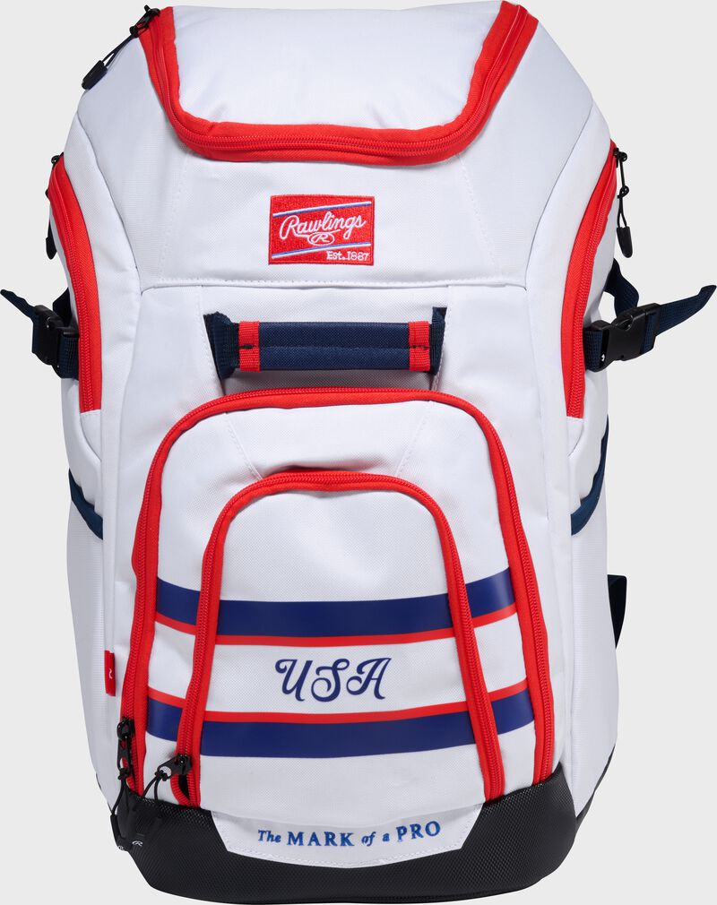 Rawlings Americana Franchise 2 Player's Baseball Backpack