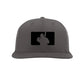 Fat Guy BP Fitted Hat - PTS30 (Charcoal/Black)