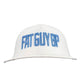 Fat Guy BP Fitted Hat - PTS30 (White/Carolina)