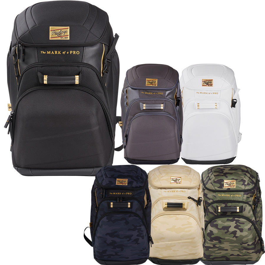 Rawlings Gold Collection Backpack Bag – Product View | Smash It Sports | pro, pocket