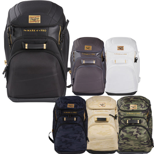 Rawlings Gold Collection Backpack Bag – Product View | Smash It Sports | pro, pocket