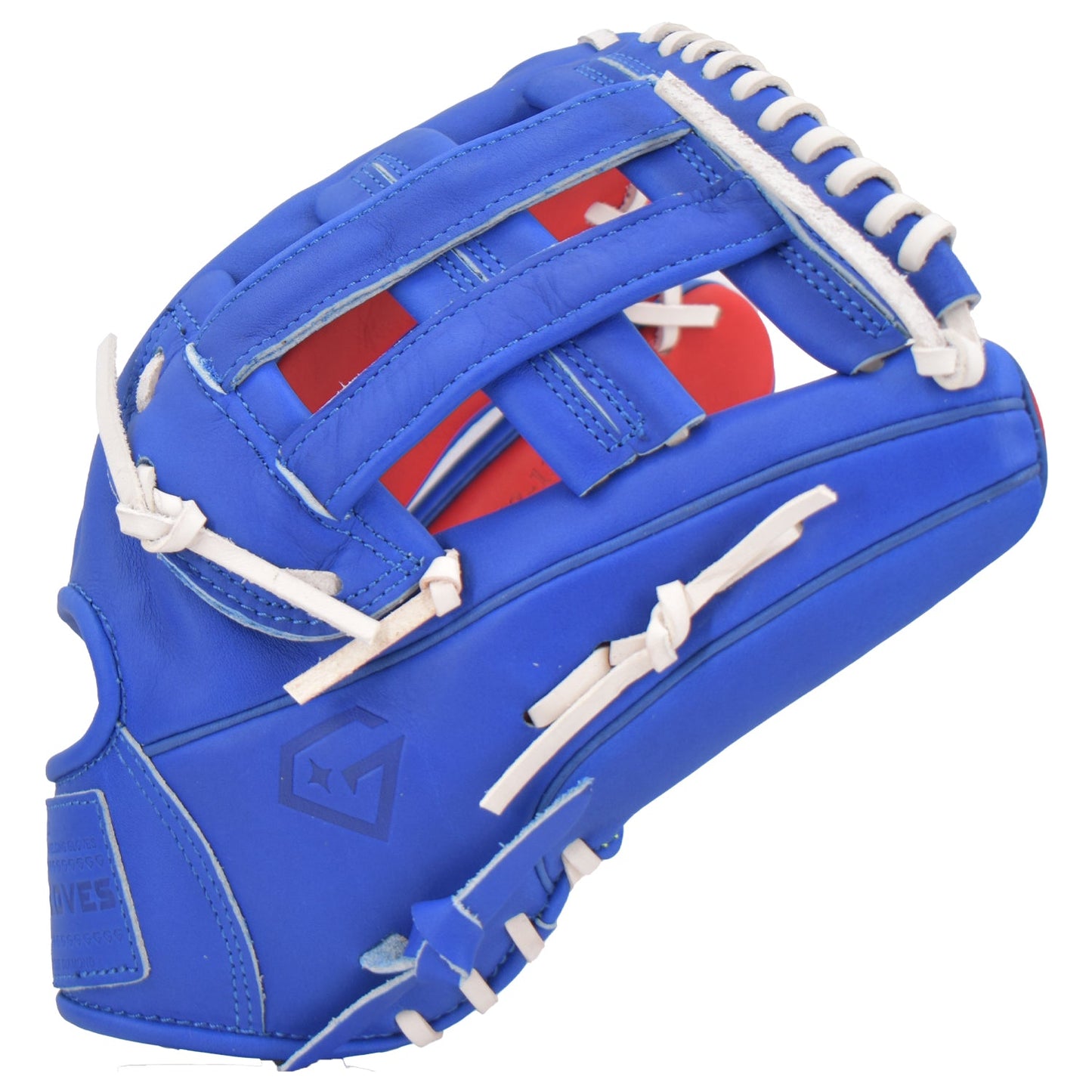 Gem Gloves Softball Fielding Glove - GEM002 (Royal/Red/White)