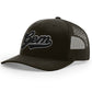 Gem Gloves R112 Trucker Hat - Blackout Script