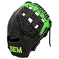 Gem Gloves Softball Fielding Glove - GEM081 Shadow Slime