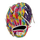 tie dye baseball glove