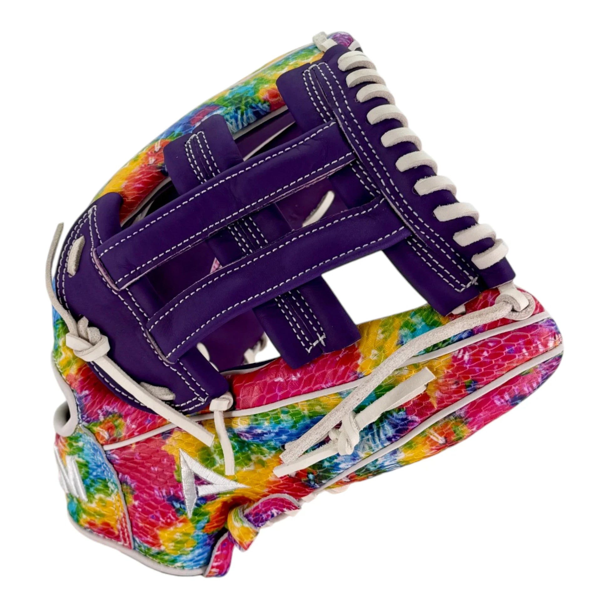 tie dye baseball glove