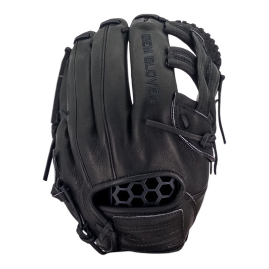 Gem Gloves Game-Ready Softball Fielding Glove - GEM135 Onyx