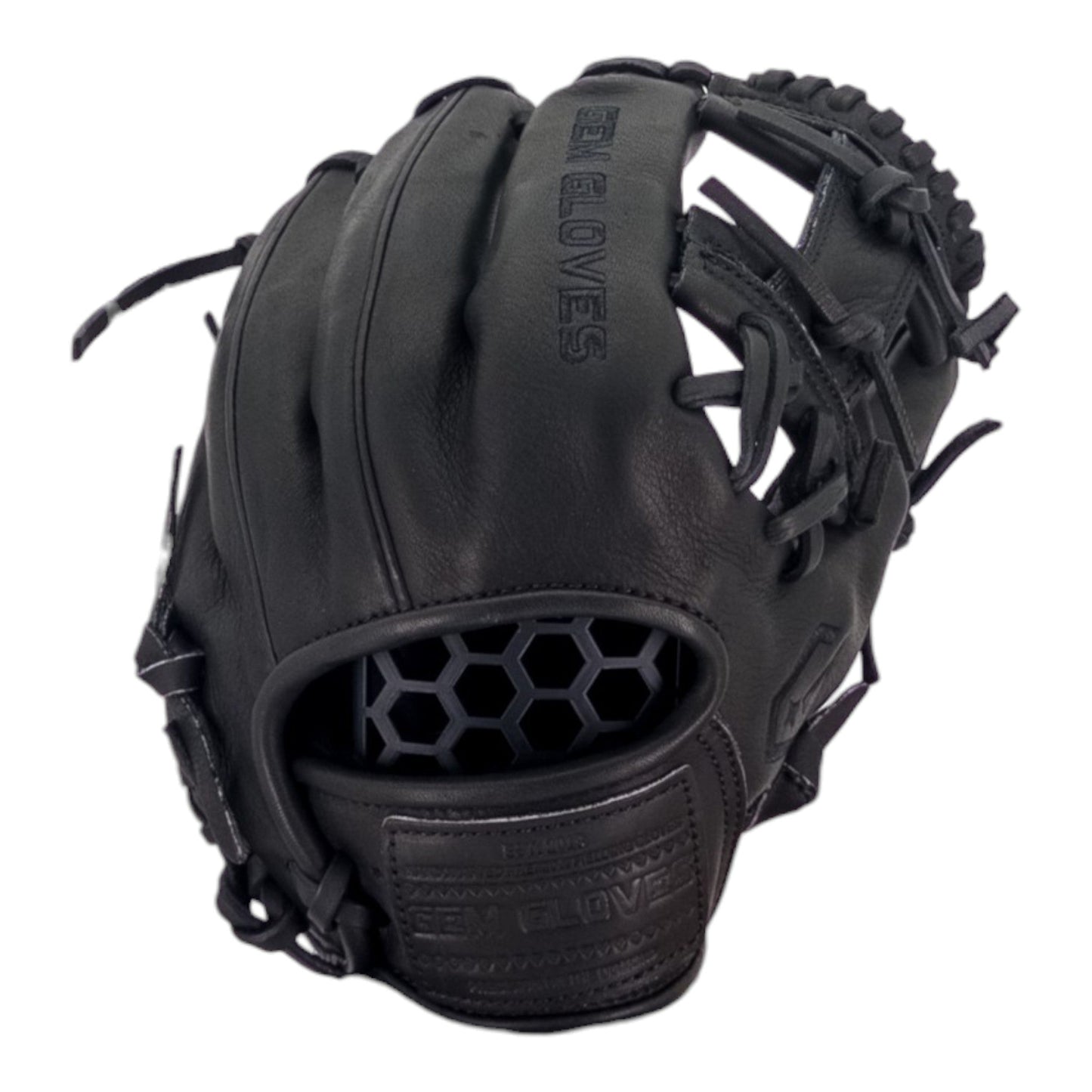 Gem Gloves Game-Ready Baseball Fielding Glove - GEM135 Onyx
